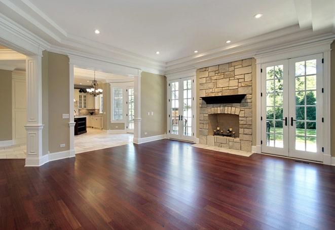 elegant and timeless wood floors in a historic home